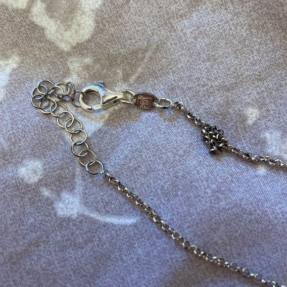 sterling silver feather necklace - Picture 4 of 4